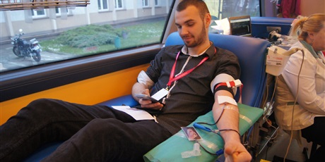 28. Mobilny pobór krwi w ZSS