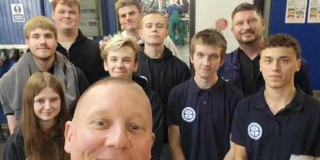 Wizyta uczniów klasy 5BTS w firmie Polstarter